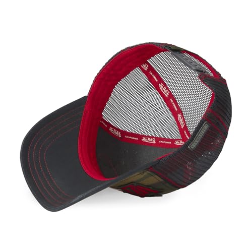 Casquette Trucker Von Dutch ajustable avec patchs rétro authentiques - 5