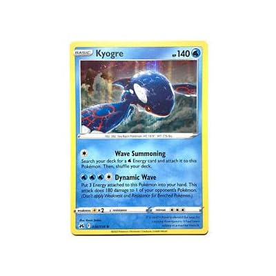Pokemon - Kyogre 036159 - Crown Zenith - Holo Rare Djibouti | Ubuy