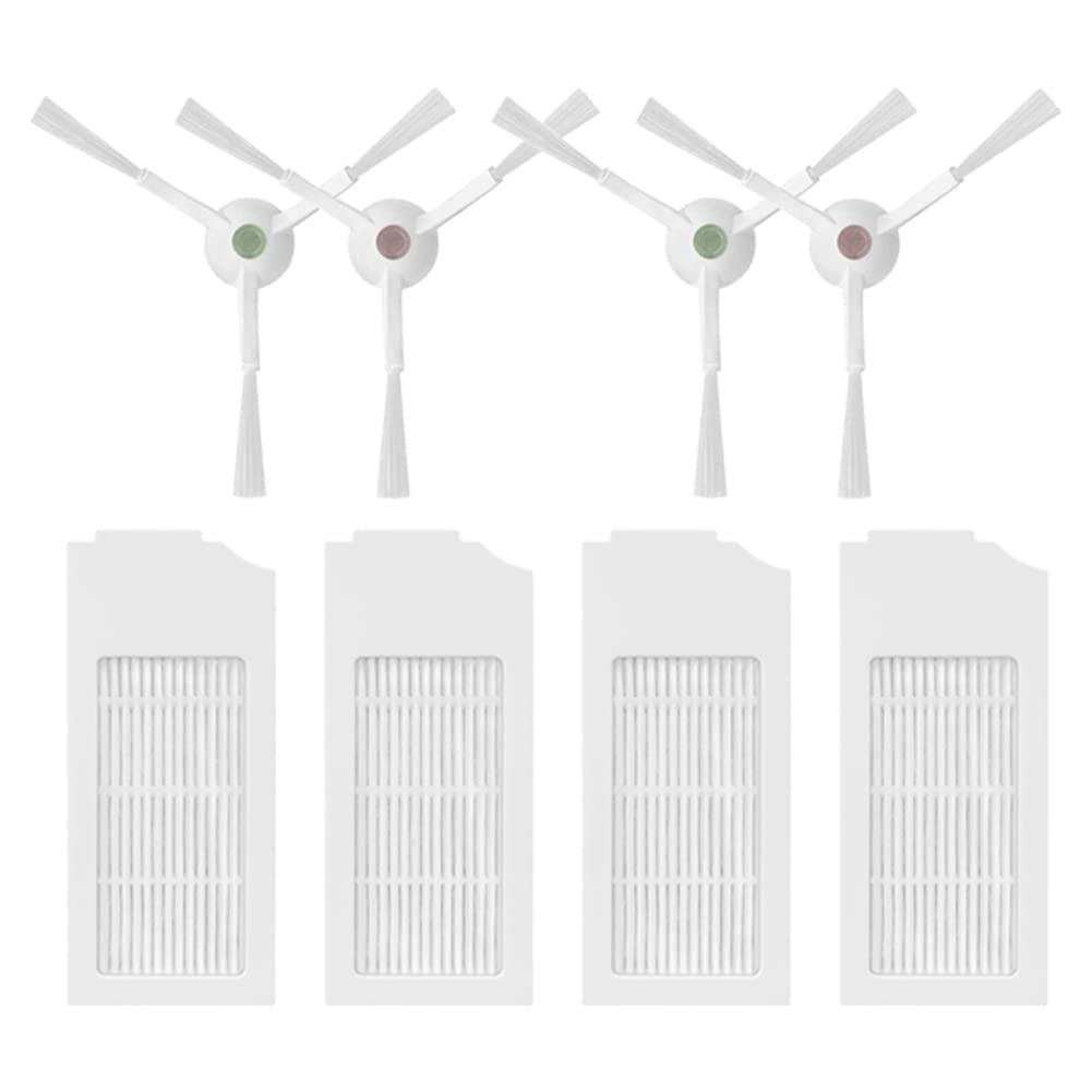 CTRLZS Replacement for T10/T10 TURBO Robot Vacuum Cleaner Spare Parts Accessories Side Brush Hepa Filter