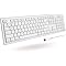 Amazon.com: Macally Full Size Wired Mac Keyboard - Compatible with All ...