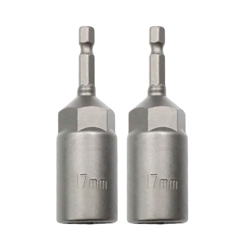 6-19mm Quick-Change 1/4 inch Hex Shank Metric Deep Socket Screwdriver Impact Nut Setter Extractor Remover Driver Drill Bit