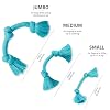 Playology Dog Toys | Dri-Tech Rope Toy Tug of War Rope for Aggressive Chewers | Jumbo Peanut Butter Scented Toy - Easy to Clean and Made from Non Toxic Materials