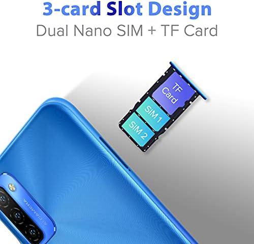 Ulefone Mobile Phones SIM Free Unlocked, Note 12P Android Phone, 7700mAh Large Battery, 6.82 inch Display, 3-Card Slots Design, 64GB, 4GB RAM, Android 11 Smartphone, 4G Dual SIM Unlocked, Red