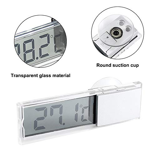 DONGKER Orologio Termometro per Auto,Misuratore di...