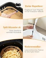 Magnete für Airfryer Backpapier, 4 Stück Silikon Magnete Airfryer Zubehör – Ansicht 5