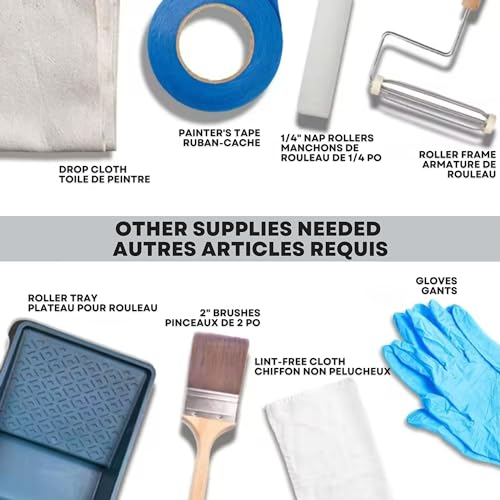 Rust-Oleum Transformations Cabinet Paint Kit in Pure White for Furniture, Kitchen Cabinets, Bathroom Vanities by Rust-Oleum - Image 6