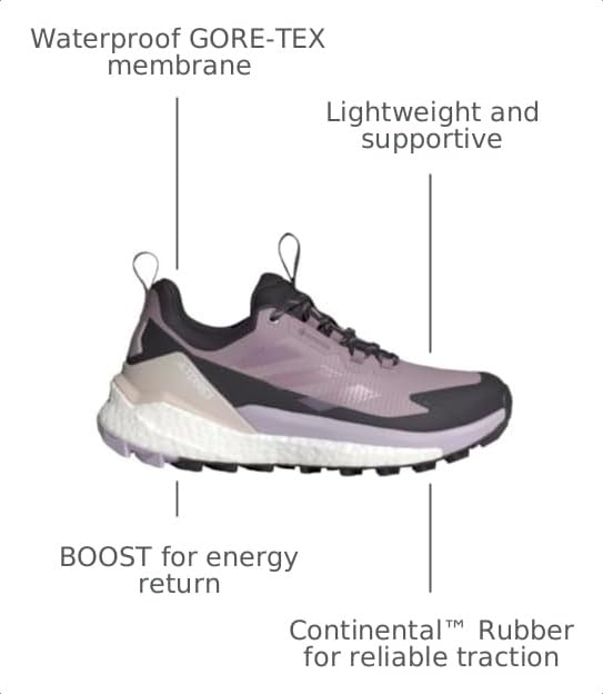 Image of Adidas Womens Terrex Free Hiker 2 Gore-tex Hiking Shoes