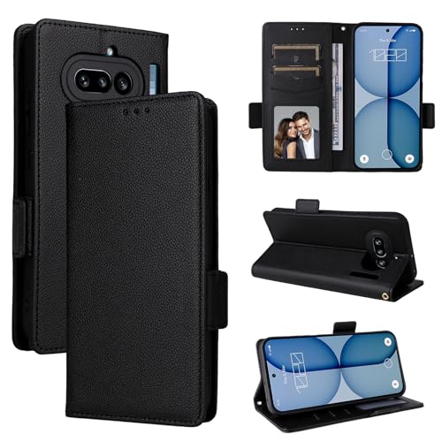�Ή��@�� for Nothing Phone (4a) �t���b�v���X�^���h �}�O�l�b�g�J�� �E�H���b�g�^�P�[�X Black