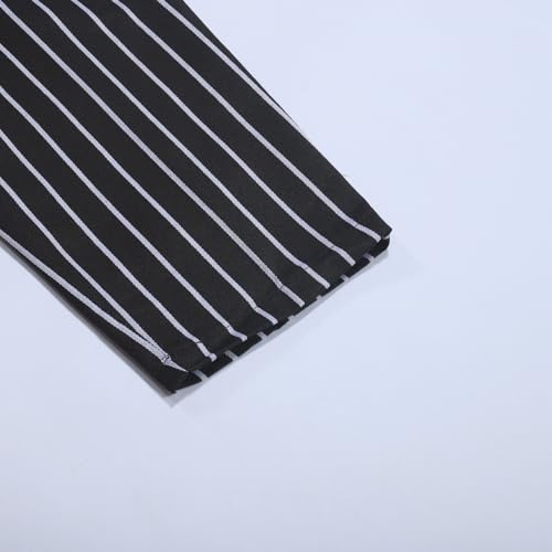 Men's Fashion Casual Elastic Waist Slim Pants Cargo Straight Pants Casual Slip3