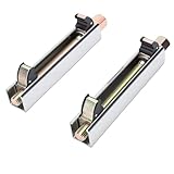 KIMISS Motorrad-Schraubenfederkompressor, Robustes Werkzeug aus Chrom-Molybdän-Stahl für Hintere Doppelstoßdämpfer mit Schutzhülle und Führungsschiene, Passend für 20–100 Mm Klemmbreite