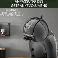 Krups Nescafé Dolce Gusto Mini Me Kapsel-Kaffeemaschine, Schwarz/Grau, automatisch, professionelle Qualität, 15 Bar Druck, große Auswahl an heißen und kalten Getränken, YY1500FD – Ansicht 5