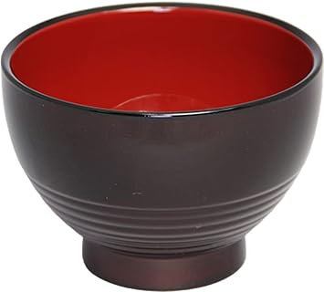 Fukui Craft Small Bowl, Heat Resistant, Made in Japan, Dishwasher Safe, Daifuku Pot, Sumuuchi Vermilion, Size 4.3
