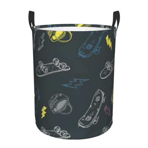 Panier à linge bac de rangement couvertures et vêtements pour chambre à coucher - 2