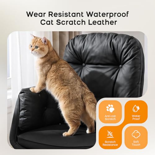 amseatec Big&Tall Office Chair,High Back Criss Cross Ch...