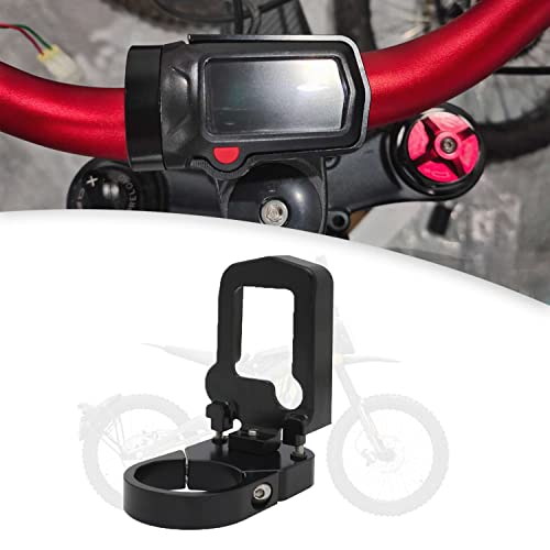 JFG RACING Digital Display Relocation Bracket for Surron,CNC Digital Display Guard Cover Repositioning Tool for Dirt Bike Sur Ron Light Bee X and S/X160/X260 - Black