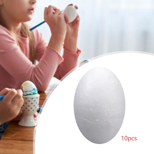 Badiman Ovos de espuma Ovos de Páscoa Decoração suave Ovos falsos Ovos de poliestireno para decoraçã