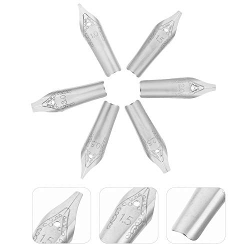 TOYANDONA 30Pcs Substituição G-Ponta Da Caneta Medium Nib Caneta Nibs Caligrafia Nib Quadrinhos Quad