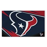 Northwest The Company NFL Washable Rug, 36" x 60", Shredder, Team Colors (Houston Texans)