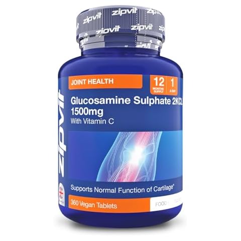 Vegan Glucosamine Sulphate with Vitamin C Cover