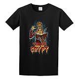 Men's Classic Tshirt Tales from The Crypt 1972 Old Movie Black Cotton Tee Size X-Large - Image 1