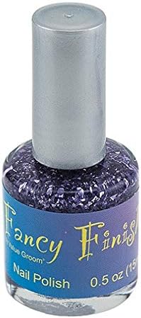 MPP Dog Nail Polish Pet Paw Safe Formula Grooming Fast Drying Choose from 20 Colors (Clear Glitter Lilac)
