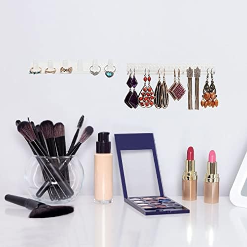 9 Pcs Necklace Hangers in Self Adhesive Necklace Jewellery Holder Plastic Necklace Storage Wall Hook for Necklaces or Earrings