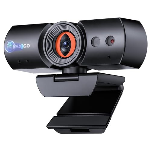 NexiGo HelloCam Pro, Webcam with Windows Hello, 1080P 60FPS