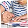 Alipis 12pcs Cute Cartoon Ballpoint Pens Set 6 Color Writing Pens for Students School Supplies Creative Ball with Pig Design for Classroom and Office Use