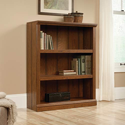 Sauder Select Collection 3-Shelf Bookcase, Washington Cherry Finish #TOP30