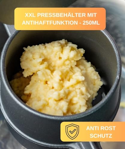 Spätzlepresse Thiru Premium Rundloch, Kartoffelpresse
