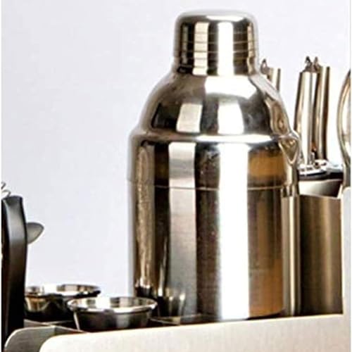 Set de Coctelera Profesional de Acero Inoxidable 18 Piezas miniatura 6
