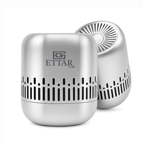 Fridge Deodorizer Removes Bad Odour, Stainless Steel Refrigerator Deodoriser Odor Eliminator, Chemical-Free Air Freshener Purifier for Freezer, Closet, Shoe Cabinet, Car & RV; Outperforms Baking Soda