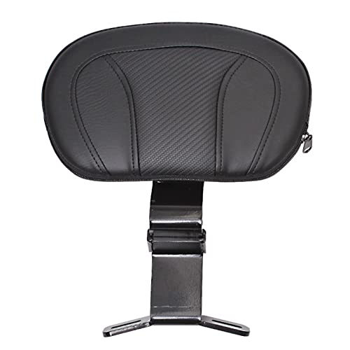 Image of Solo Seat Cowl Motorcycle Rear Passenger Backrest Cushion Pad Retrofit For Harley Touring CVO Electra Road Street Glide King(B)