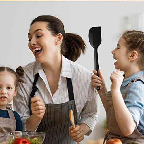 Utensílios de Silicone | Kit de utensílios de cozinha com cabo de silicone lavável,Conjunto de utens