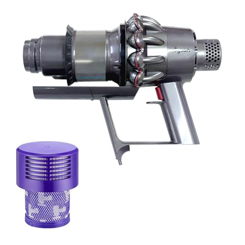 ダイソン対応 純正メインボディ SV12専用 トリガー部分 モーター サイクロン部品 V10 SV12シリーズ専用 T114373 メーカー純正品 【互換フィルター1つ付属・お得セット】