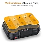 Vibration Plate Exercise Machine,Vibrating Platform for Lymphatic Drainage with 250 Speeds,450 lbs Weight Capacity,Vibrated Plates for Weight Loss,Full Body Workout Equipment for Fitness at Home - Image 3