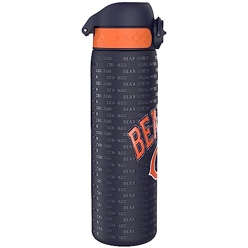 Ion8 NFL Chicago Bears Lightweight Steel Water Bottle, 600 ml/20 oz, Non-Insulated, Leak Proof, Easy to Open, Secure Lock - Image 4