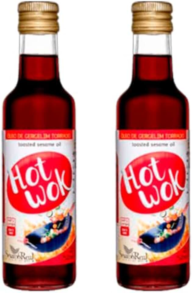 Kit 2X: Óleo de Gergelim Torrado Sésamo Real 250ml