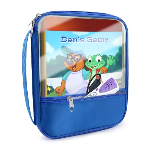 Rangement rigide LeapReader Leapfrog bleu housse antichoc livres - 3