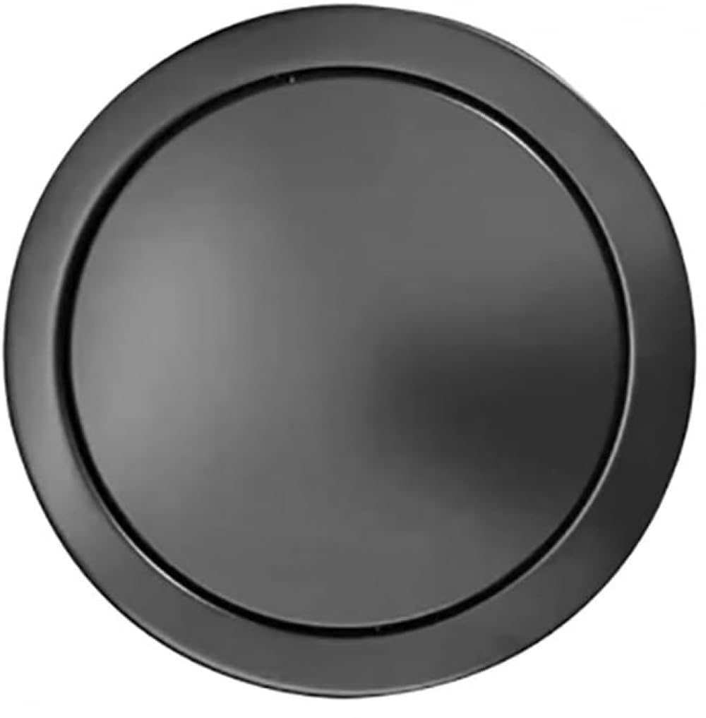HPTHLY Trash Bin Lid Balance Flap Cover Built-In Countertop - Stainless Steel Trash Grommet For Kitchen Garbage Can Recessed Trash Can Lid