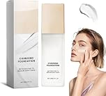 Mira Glow Fondotinta Pelli Mature,Miraglow Fondotinta Adattivo Over 50,Fondotintas Mira Glow Over 50,Coprenza Naturale,Texture Idratante,Effetto Uniforme e Luminoso a Lunga Tenuta (1)
