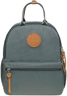 KAUKKO Casual Daypack Student Outdoor Bag Stylish Laptop Backpacks fit 14" Laptops (05-4-Grey)