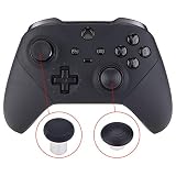 eXtremeRate 6 w 1 Metalowy Wymiana Uchwyt na Kciuki, Zamiana Joysticków Magnetycznych na Kontroler dla Xbox One Elite Series 2 i dla Xbox Elite 2 Core (Model 1797) - Czarny