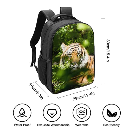 Sac d'école tigre contre le mal de dos des ados sac à dos 40cm - 2