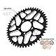 IUVWISN Dirt Bike Ritzel 48 Zähne Hintere Kettenritzel 420/48T für Surron Sur Ron Light Bee X S LBX Elektro Ebike Schwarz