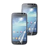  Muvit MUSCP0364 - Pack de protectores de pantalla antihuellas para Samsung Galaxy S4 Mini (1 mate y 1 brillante)