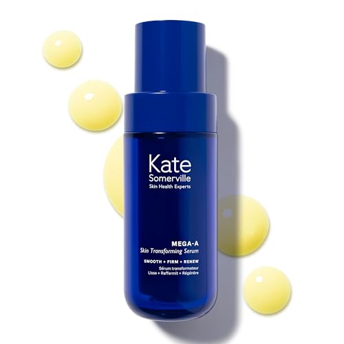 Kate Somerville Mega-A Skin Transforming Serum – Anti-Ageing Serum with Hyaluronic Acid For Uneven Texture and Wrinkles, 30 mL