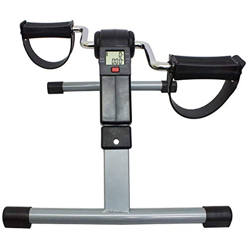 Vélo portable bras et jambes doté d'une pédale d'exercice pliable et écran de suivi