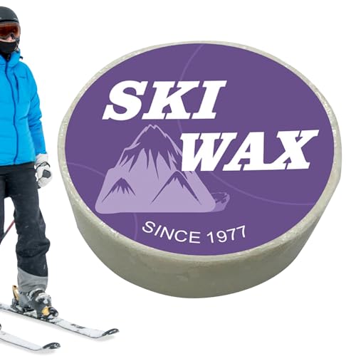Cera de esquí, crema reparadora de 60 g, cera de carreras de esquí y snowboard, para deportes de invierno, al aire libre, competición, resort, equitación, turismo, estilo libre