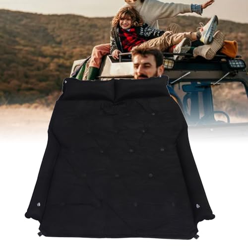 Colchón Inflable para SUV de 5 cm de Grosor con Protector Lateral para Pickup SUV Mediano y Grande (Negro) miniatura 4